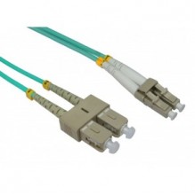 Trident 2m LC-SC OM3 Multimode Duplex Patch Lead