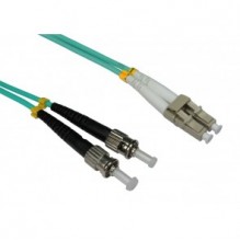 Trident 1m LC-ST OM3 Multimode Duplex Patch Lead