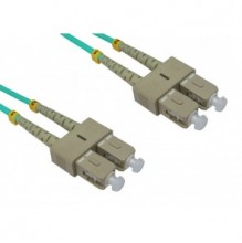 Trident 1m SC-SC OM3 Multimode Duplex Patch Lead