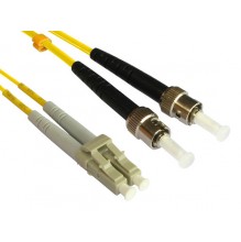 Trident 1m LC-ST Singlemode Duplex Patch Lead