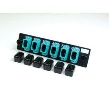 Infinium Standard Density 6 Way Multimode MPO Adaptor Panel