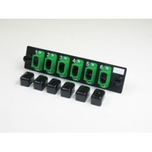 Infinium Standard Density 6 Way Singlemode MPO Adaptor Panel