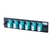 Infinium Standard Density 6 LC Duplex Multimode Adaptor Panel