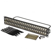 Ortronics Clarity CAT6a 48 Port Panel with Individual Shielded Keystone Jacks