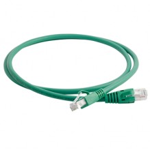 Clarity CAT6 UTP 1mtr Green LSZH Patch Cord
