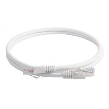 Clarity CAT6 UTP 1mtr White LSZH Patch Cord