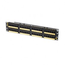 Clarity CAT6A 48 Port Panel Flat 110/6 Port T568A/B