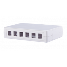 METZ CONNECT 6 Port Keystone Wall Outlet