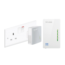 TP-Link TL-WPA4220 KIT AV600 WiFi Powerline Extender