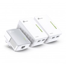 TP-Link TL-WPA4220T KIT AV600 WiFi Powerline Extender 3-Pack