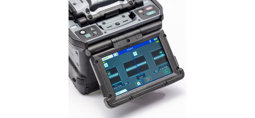Fujikura 90S+ Automatic Fusion Splicer Includes CT50 Cleaver - Single Fibre Splicing