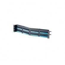 Ortronics Clarity Cat6 48 Port Angled Patch Panel