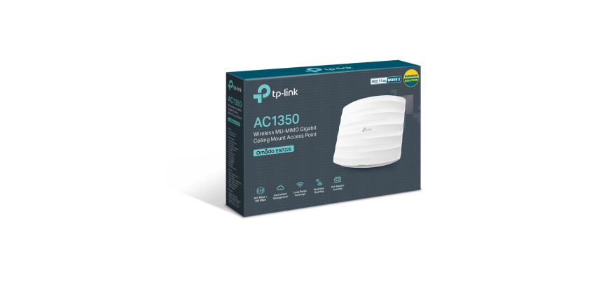 TP-Link Omada Ceiling Mounted WiFi 5 Access Point (1317Mbps AC)