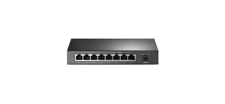 TP-Link 8 Port 10/100/1000Mbps Desktop Gigabit Switch (4 port POE)