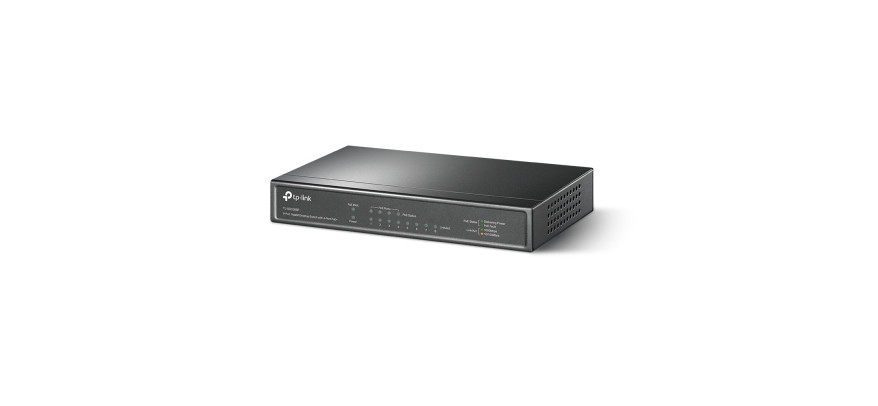 TP-Link 8 Port 10/100/1000Mbps Desktop Gigabit Switch (4 port POE)