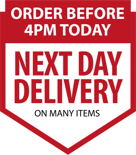 Order before 4pm for Next Day Delivery